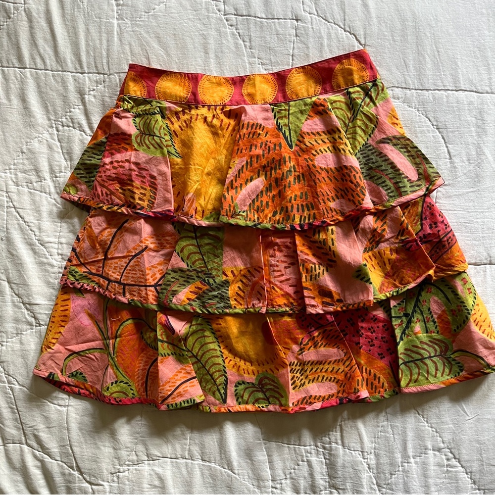 NWT / FARM Rio summer dream mini skirt